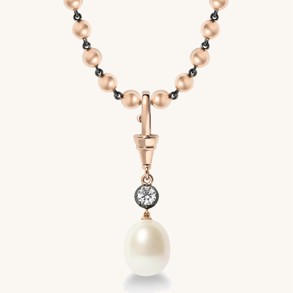 0.40ct İnci Kolye Ucu