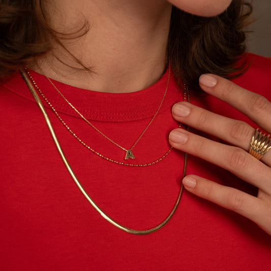 2 mm Balıksırtı Zincir Kolye