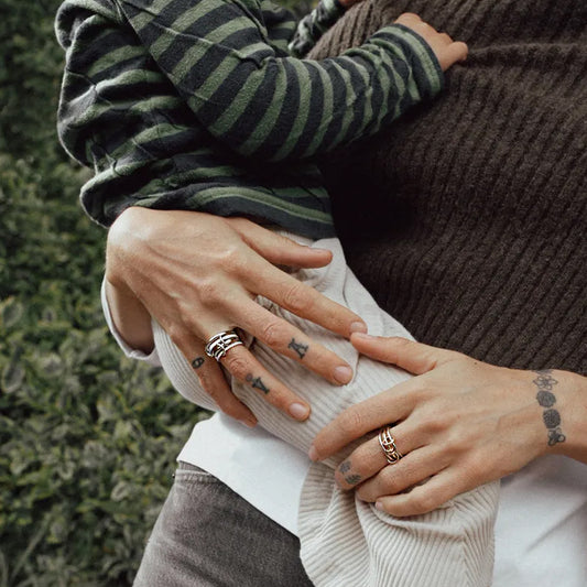 3 Renkli Loop Yüzük