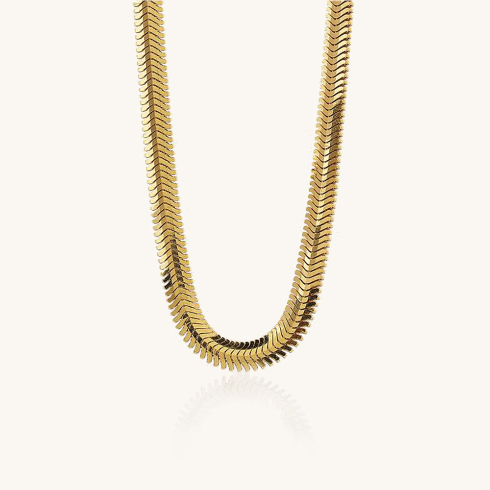 4mm Balıksırtı Zincir Kolye