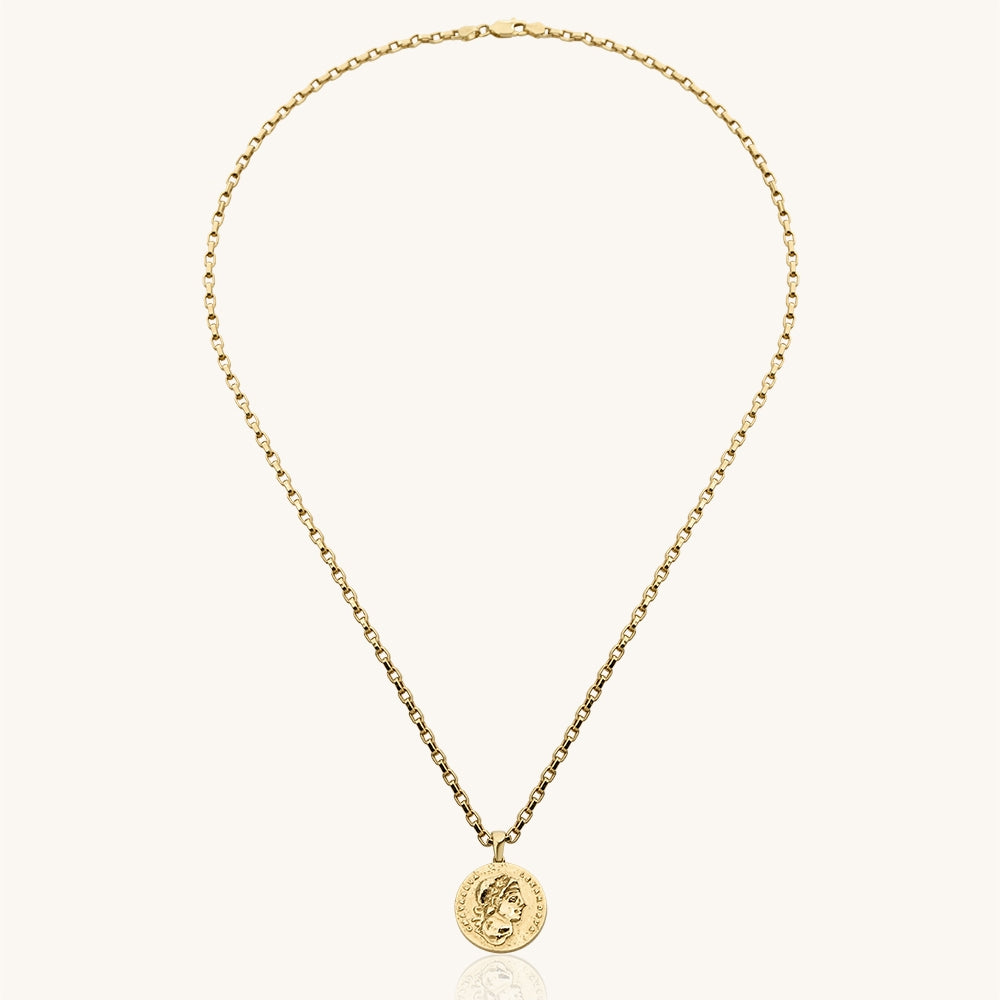 Gold Coin Necklace