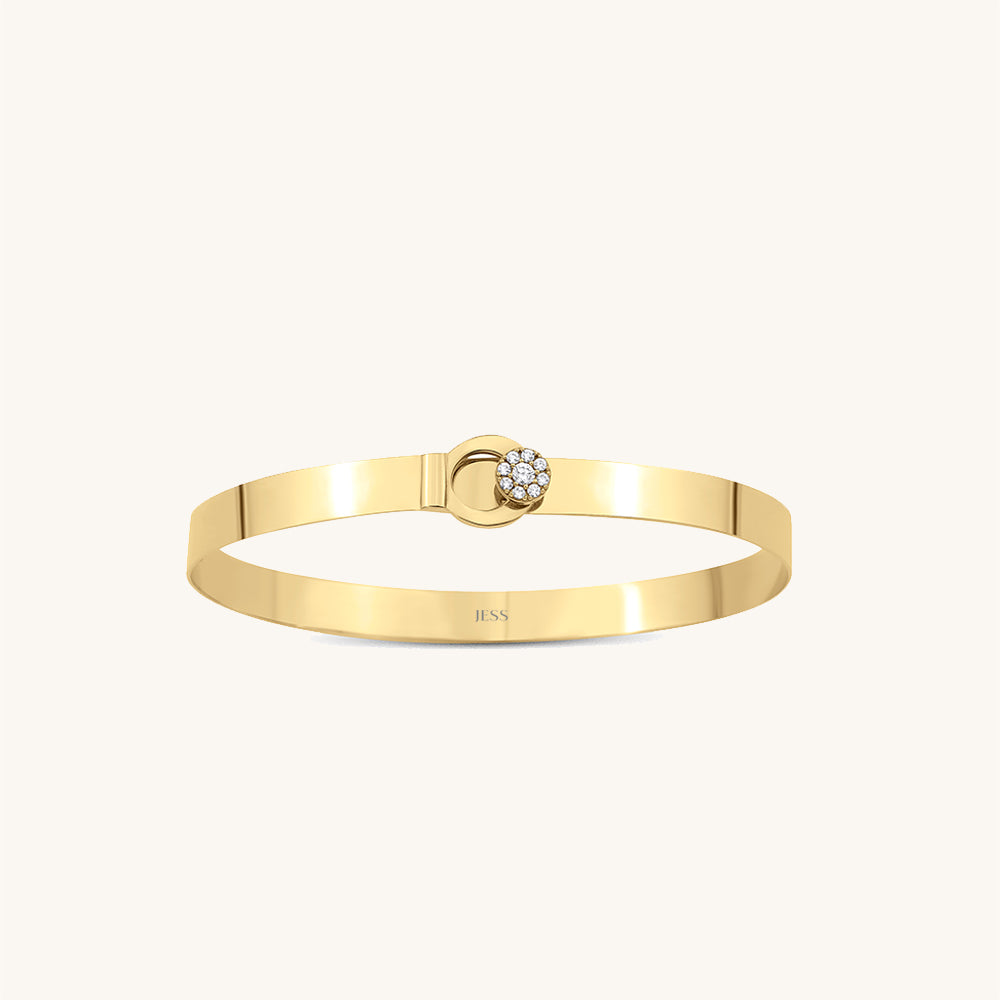 Çiçek Tokalı Bileklik