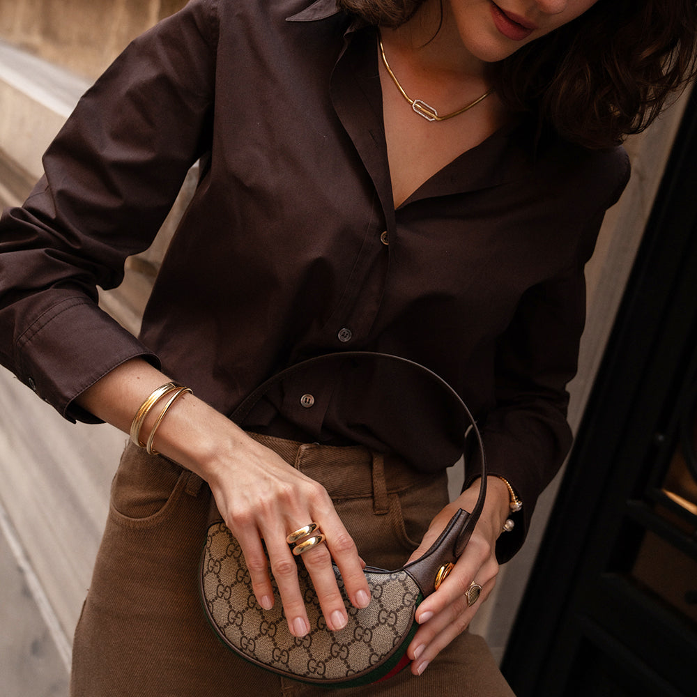 Double Alyans Yüzük