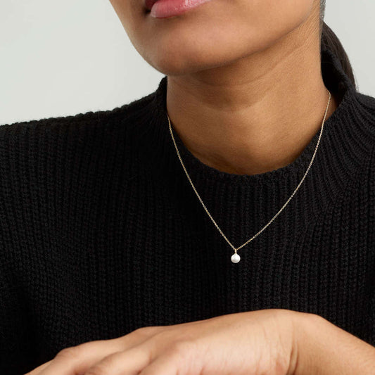 Mini İnci Kolye Ucu