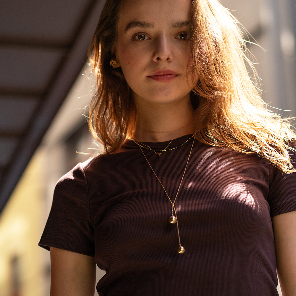 Laura Altın Kolye