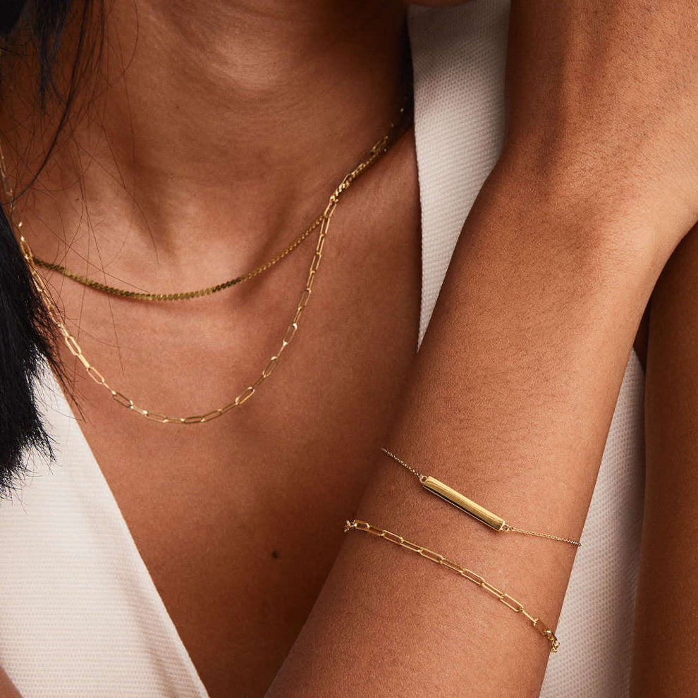 Mini Ataç Zincir Bileklik