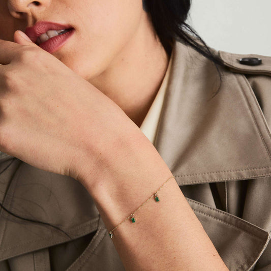 Mini Emerald Bileklik