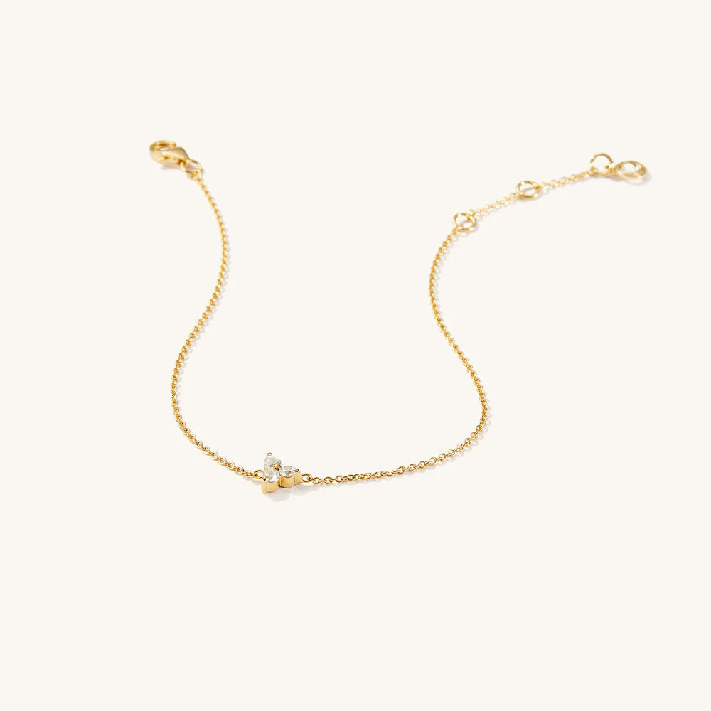 Mini Lotus Altın Bileklik