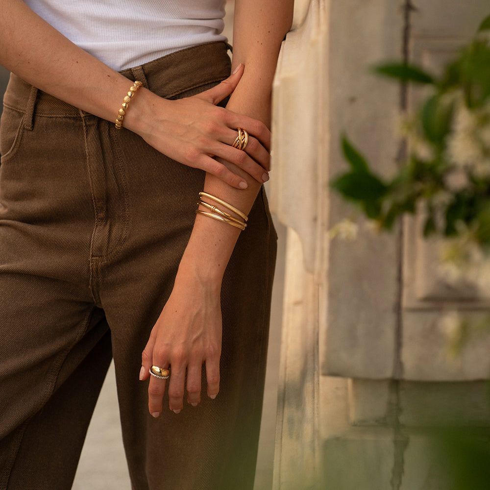 Çift Dokulu Bileklik