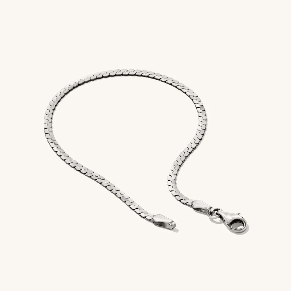 Serpentine Beyaz Bileklik