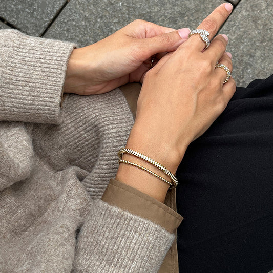 Thin Tube Kelepçe Bileklik