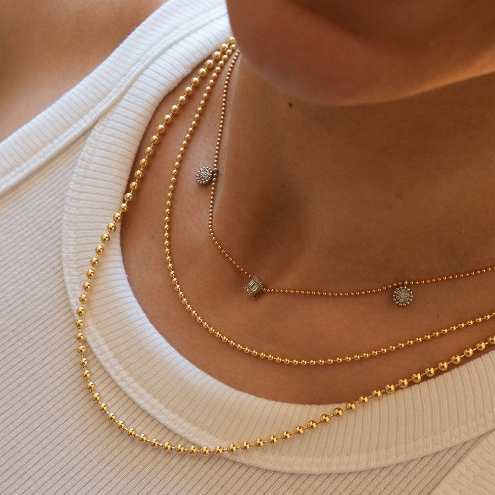 Medium Top Chain Gold Necklace