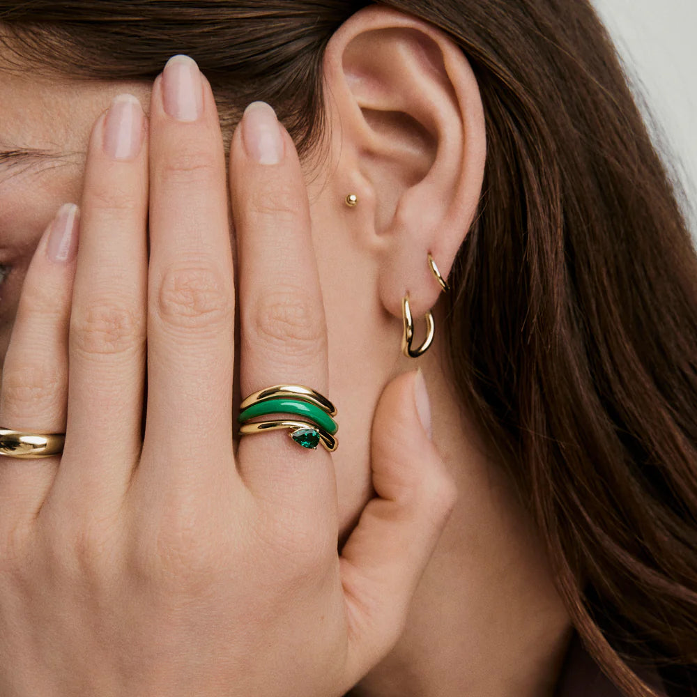 Yeşil Damla Yüzük