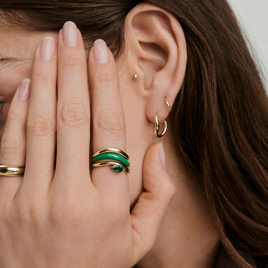 Yeşil Damla Yüzük