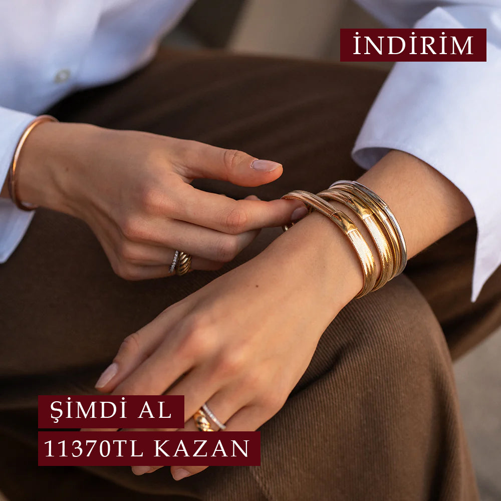 3lü Bold Flex Bileklik