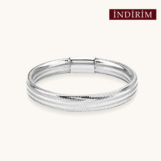 Bold Beyaz Flex Bileklik