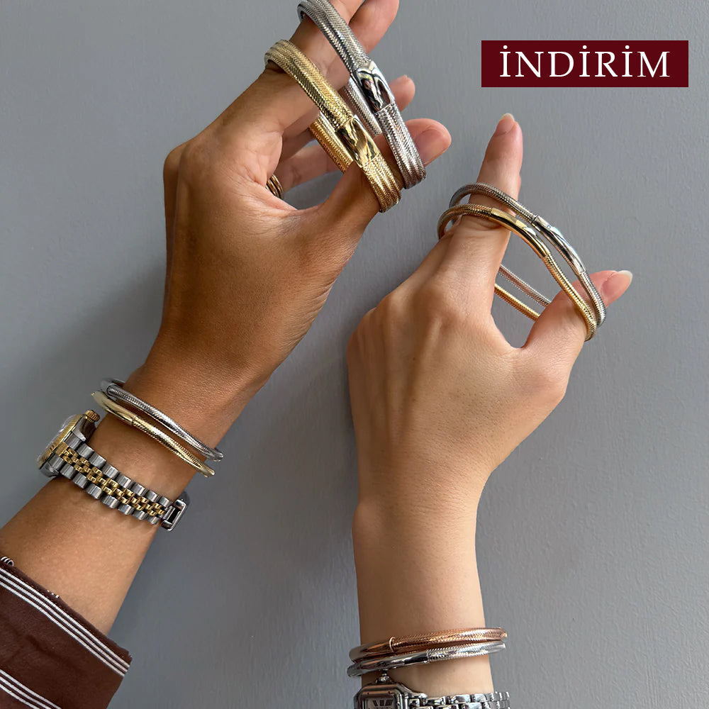 Bold Rose Flex Bileklik