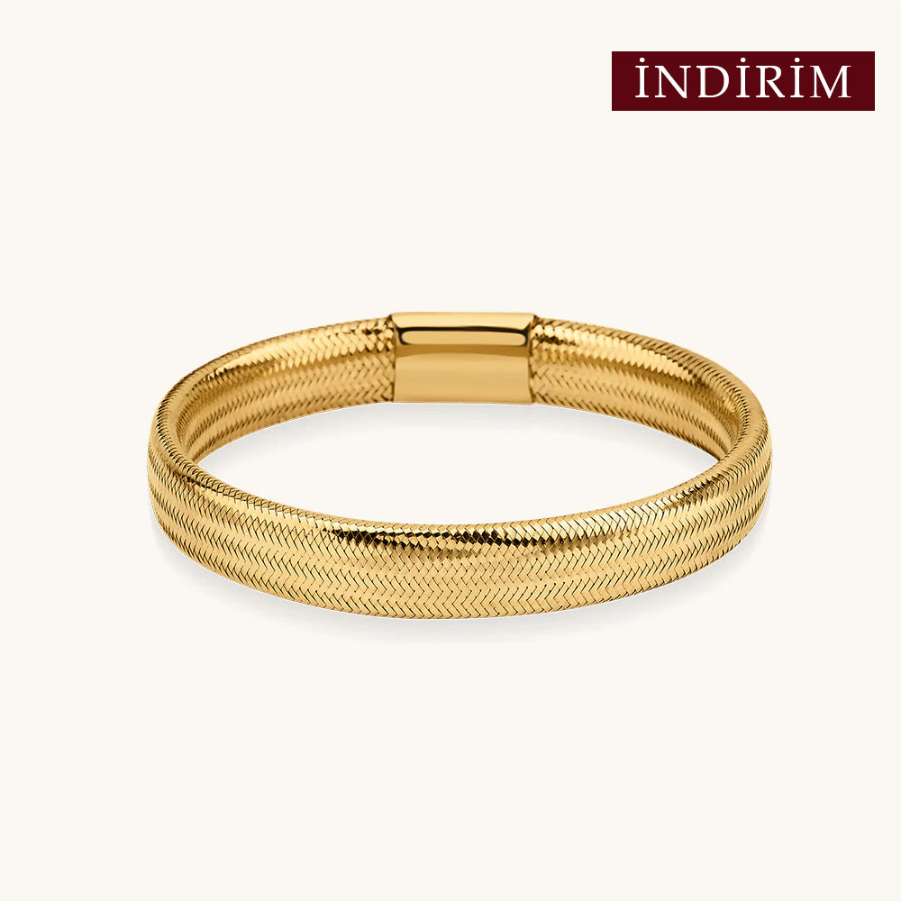 Bold Sarı Flex Bileklik