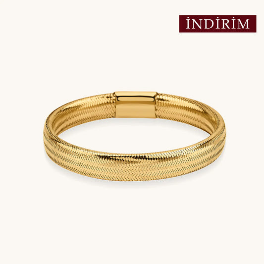 Bold Sarı Flex Bileklik