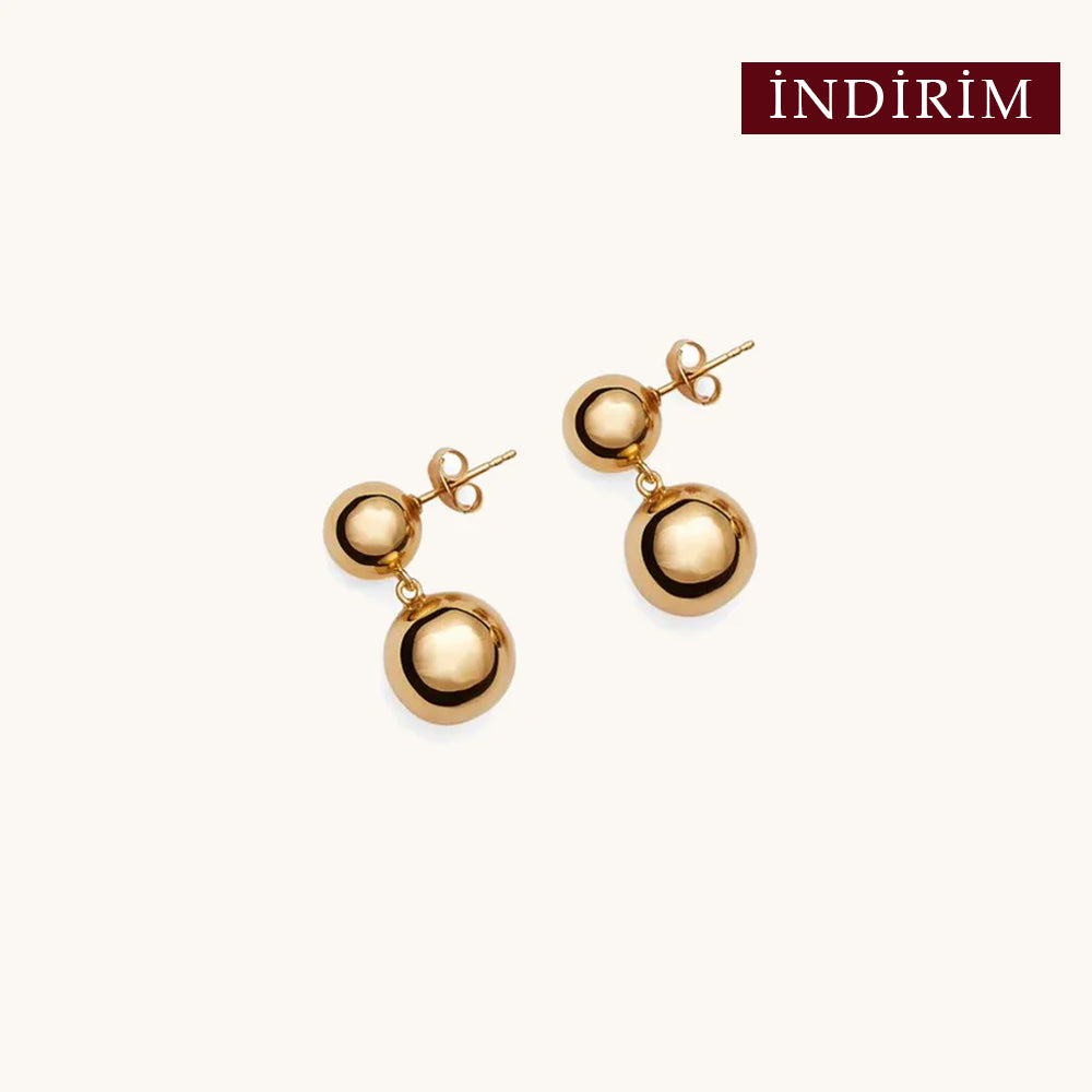 Catherine Sarı Küpe