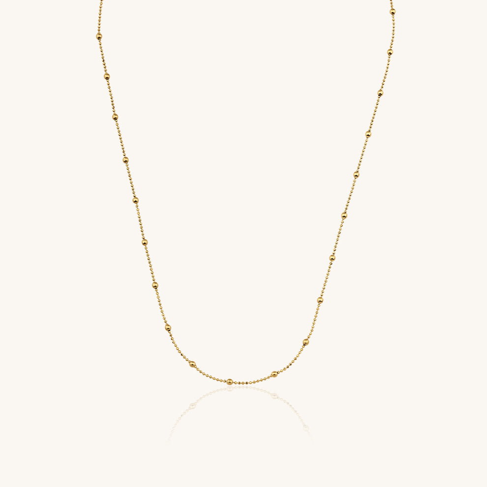 Crispy Gold Chain Necklace