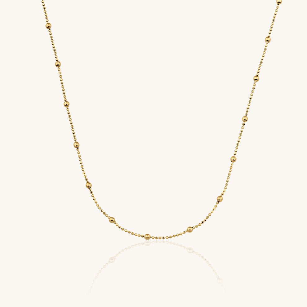 Crispy Gold Chain Necklace