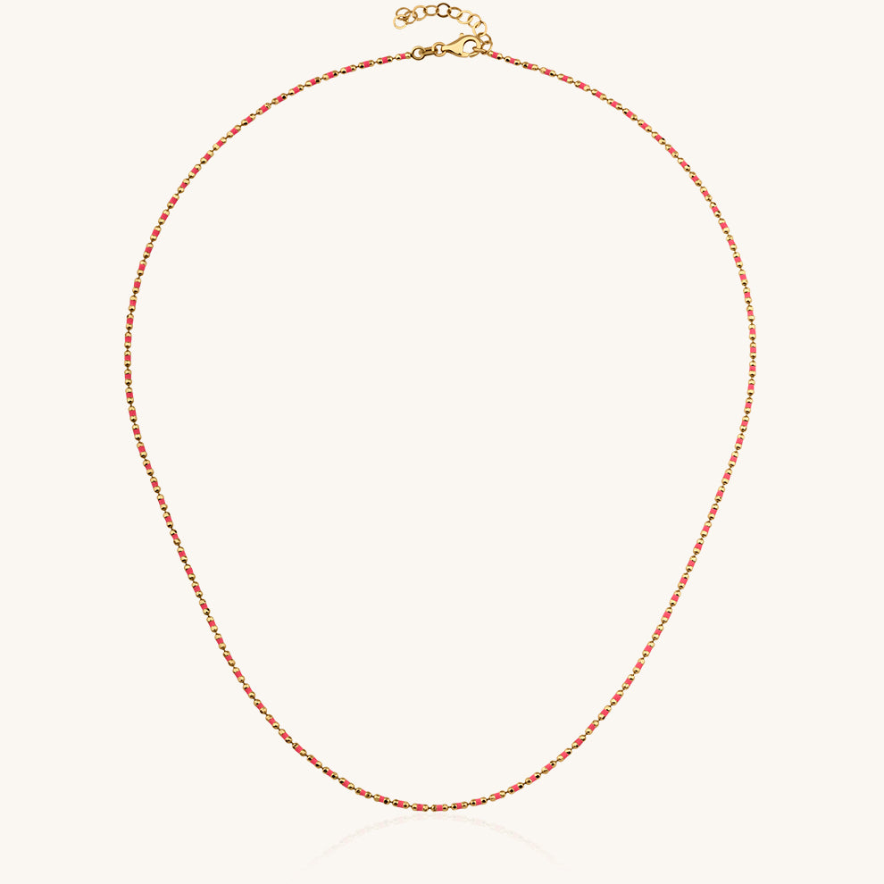 Crisp Rose Gold Chain Necklace