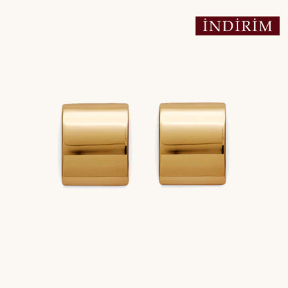 Elizabeth Sarı Küpe