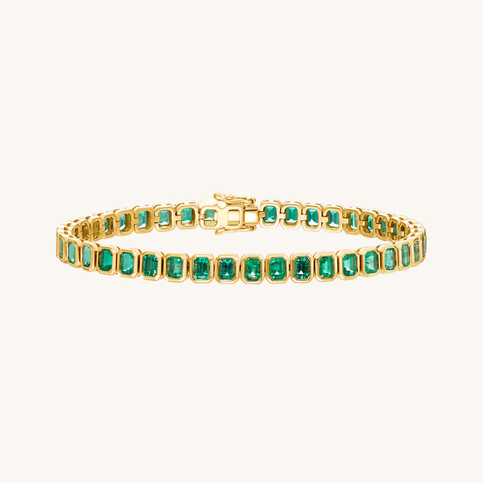 Emerald Diamond Bracelet