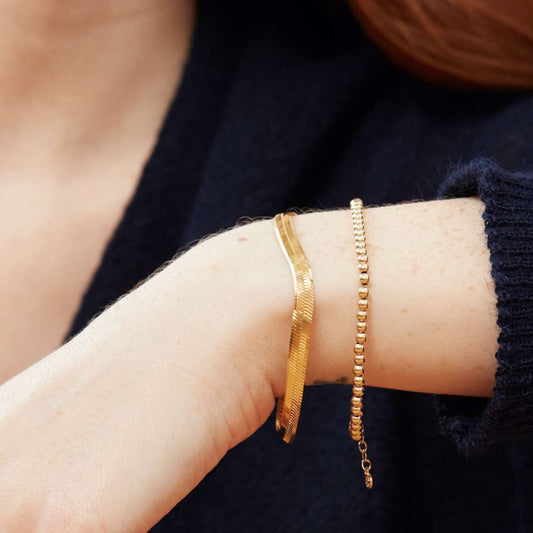 Crush Chain Gold Bracelet