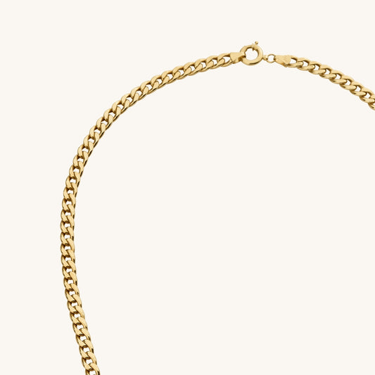 Gurmet Chain Gold Necklace