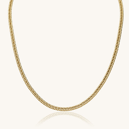 Gurmet Chain Gold Necklace