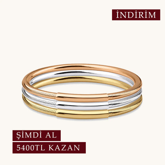 3lü İnce Flex Bileklik