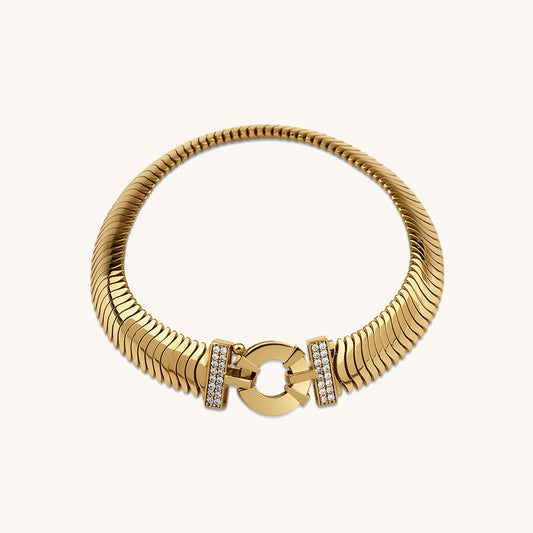 Thin Jessica Gold Bracelet