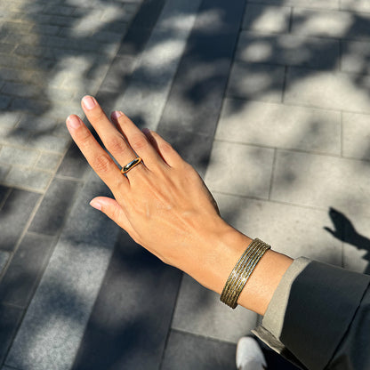 Medium Bold Gold Ring