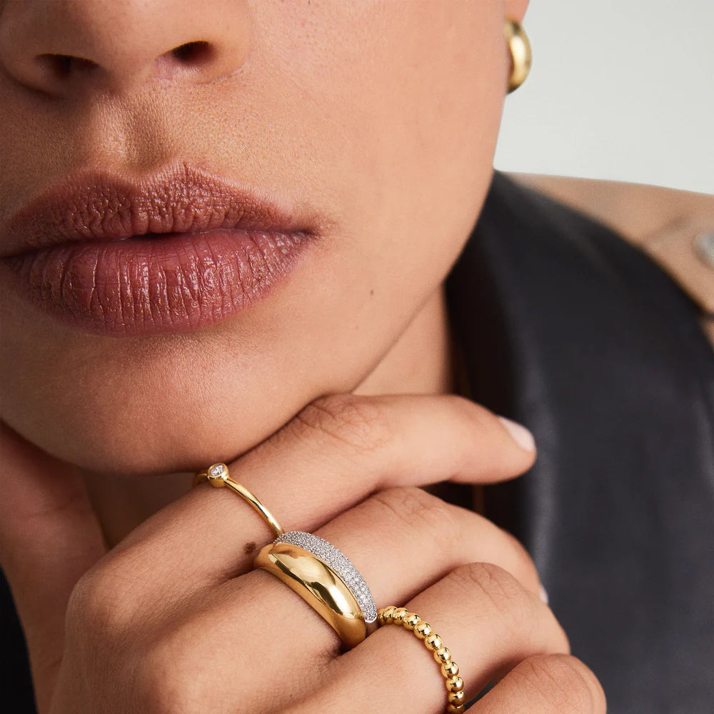 Medium Bold Gold Ring