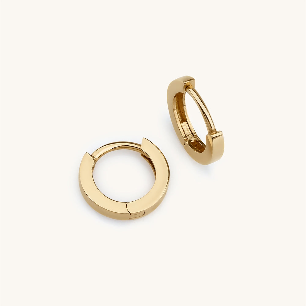 Mini Gold Hoop Earrings