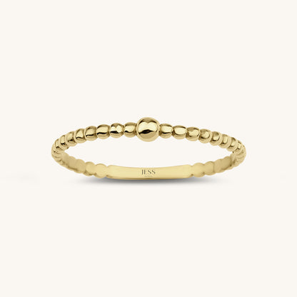 Tiny Ball Gold Ring
