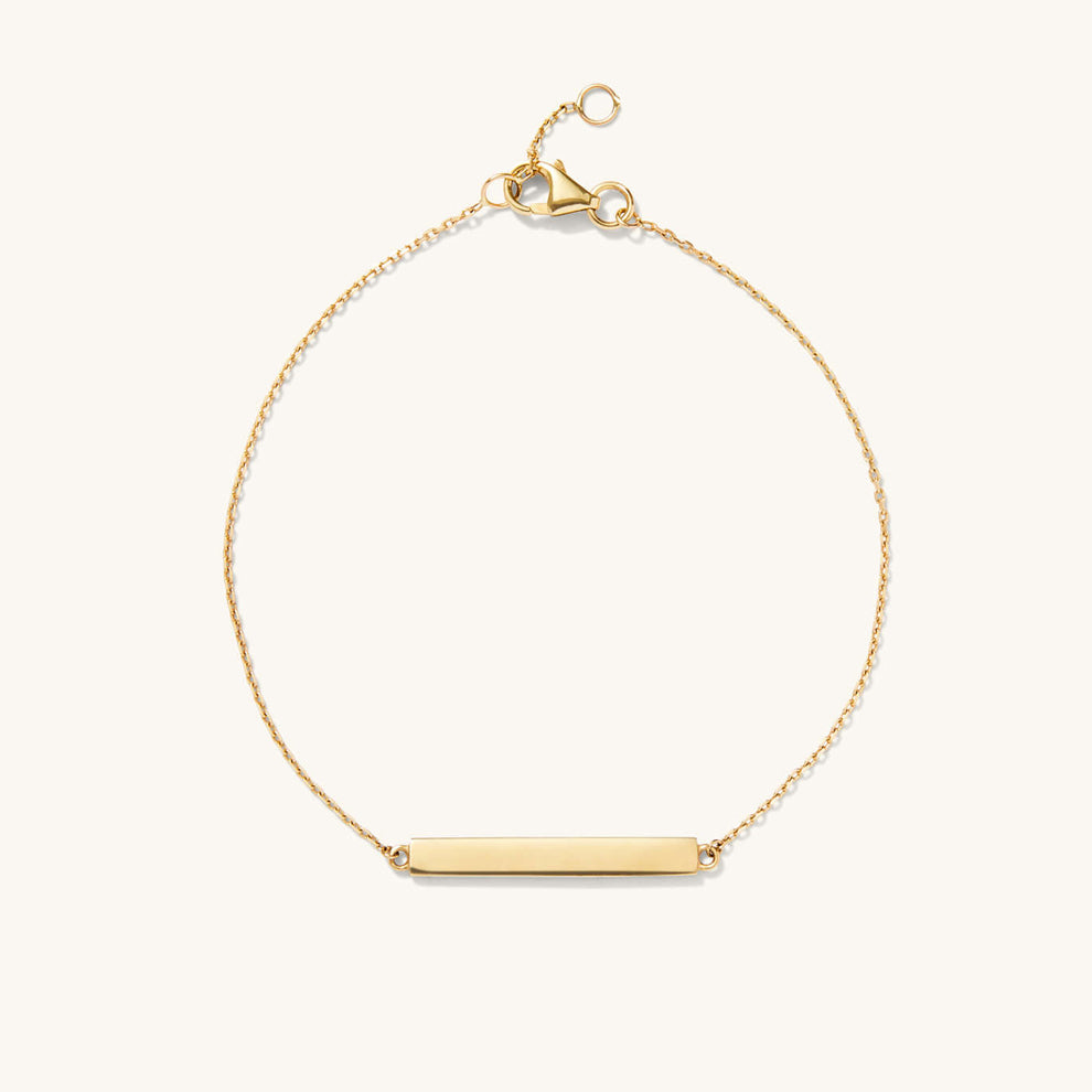 Plate Gold Bracelet