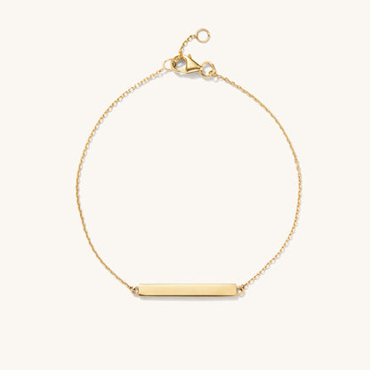 Plate Gold Bracelet