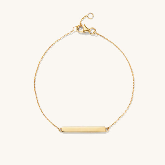 Plate Gold Bracelet