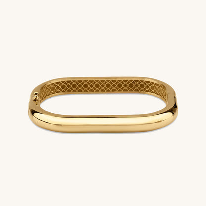 Plain Gold Cuff Bracelet