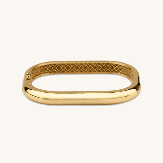Plain Gold Cuff Bracelet