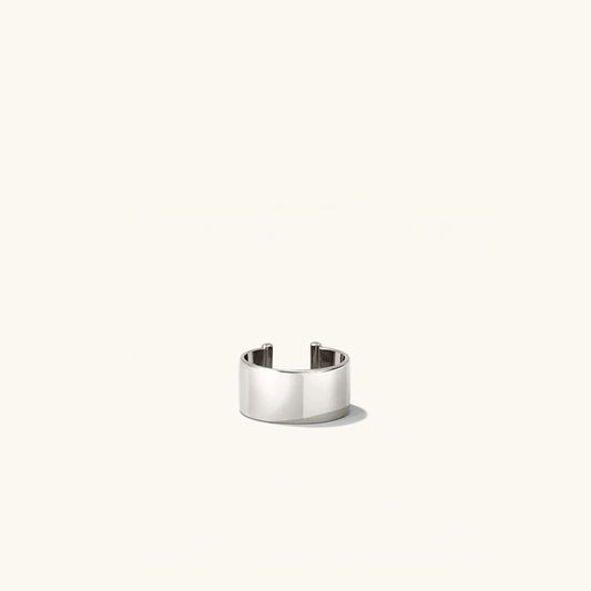 Şerit Beyaz Ear Cuff