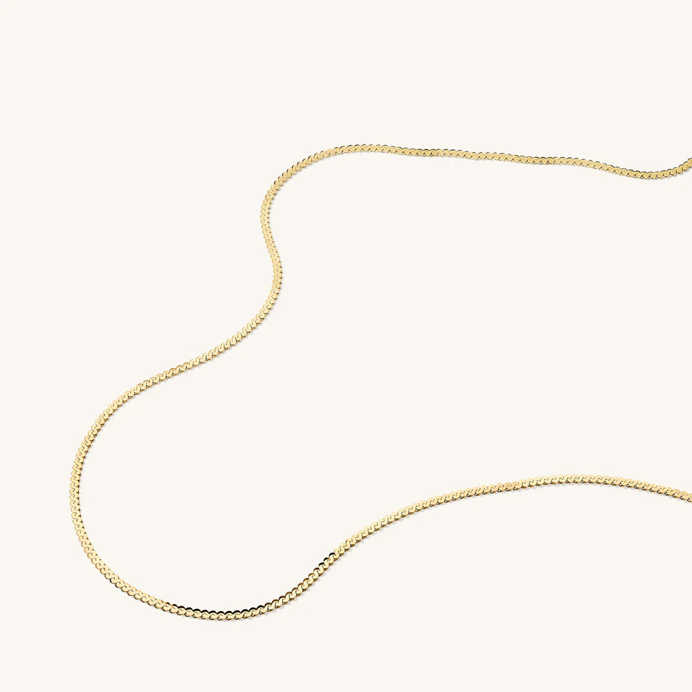 Serpentine Altın Kolye