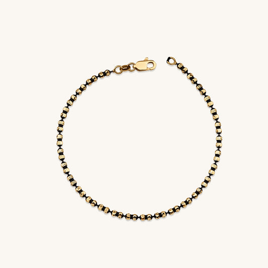 Black Gold Chain Bracelet