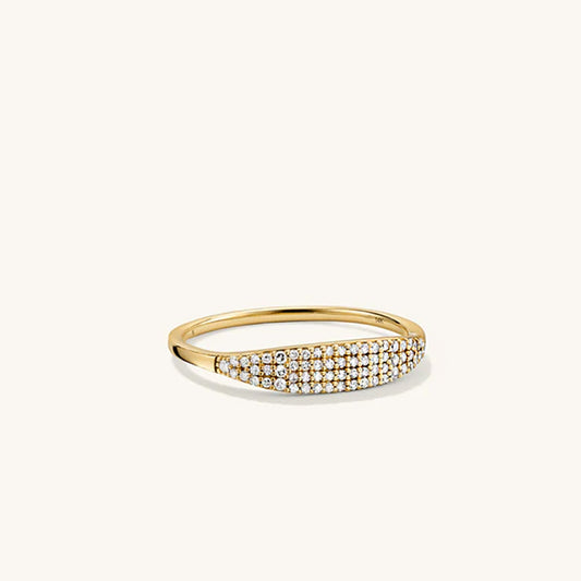 Swarovski Altın Yüzük