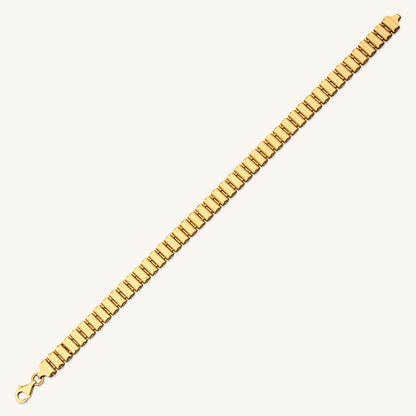 Tube Gold Bracelet