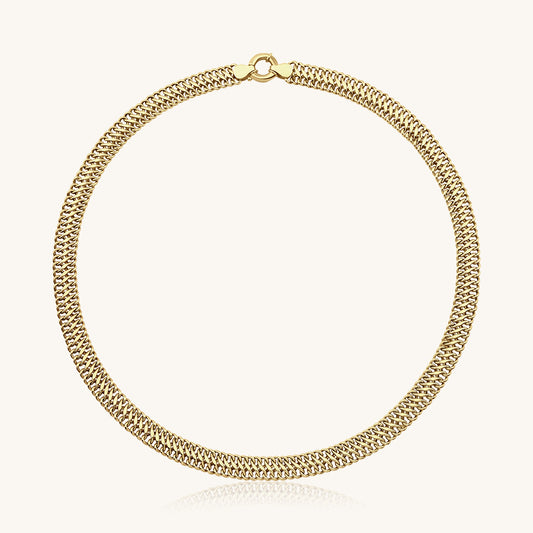 Vienna Chain Gold Necklace